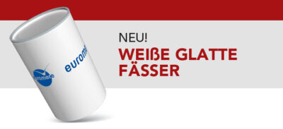 NEU! WEIßE GLATTE FÄSSER