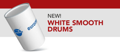 NEW! WHITE SMOOTH DRUMS